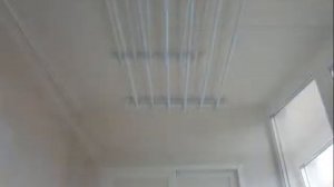 БАЛКОН ЛАМИНИРОВАННЫЕ ПАНЕЛИ ПВХ БЕЛЕНЫЙ ДУБ