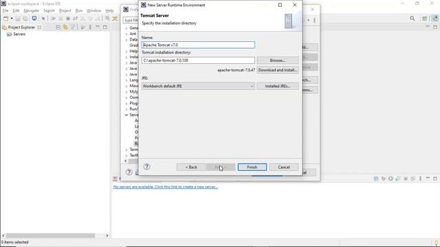 SetUp Spring Framework with Eclipse IDE and Apache Tomcat server смотреть онлайн