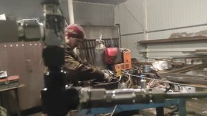 Набираем синтез газ в баллон