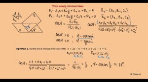 Пространство 9. Угол между плоскостями Условия параллельности и перпендикулярности плоскостей (720p)