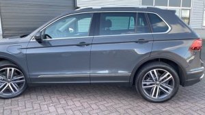 Volkswagen NEW Tiguan Elegance 2022 in 4K Dolphin Grey 19 inch Auckland walk around & detail inside
