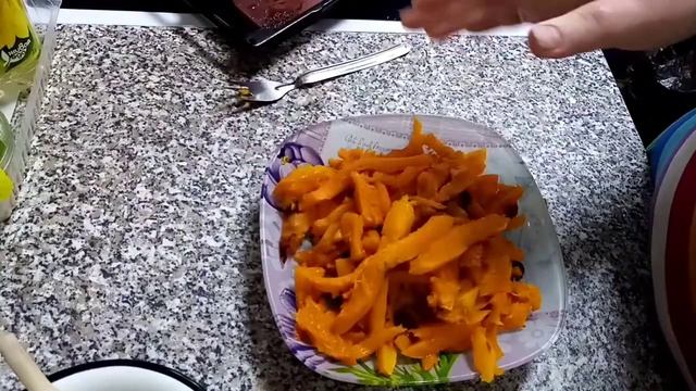 Очень вкусный гарнир из тыквы низкоуглеводный.