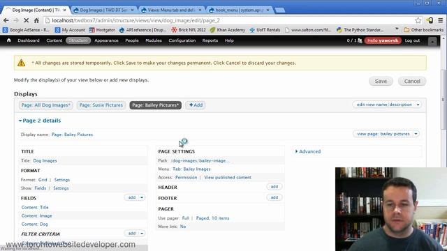 Drupal 7 Views Module Tutorial 3 of 10: Menus, Permissions, Headers/Footers and Pagers