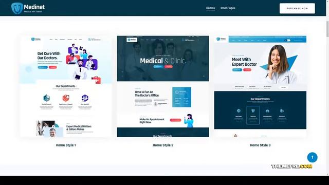 Medinet - Medical and Health WordPress Theme RTL super modern Mihono смотреть онлайн