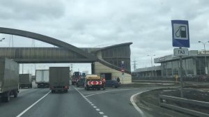 Движение по МКАД от Щелковского шоссе к Ярославскому ш.