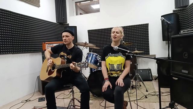 Ария - Осколок Льда (кавер на акустической гитаре) - Ирина и Алексей Клестовы