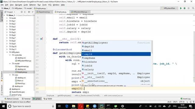 Python + PyQt5 (HR System - AlAlson - Part2 смотреть онлайн