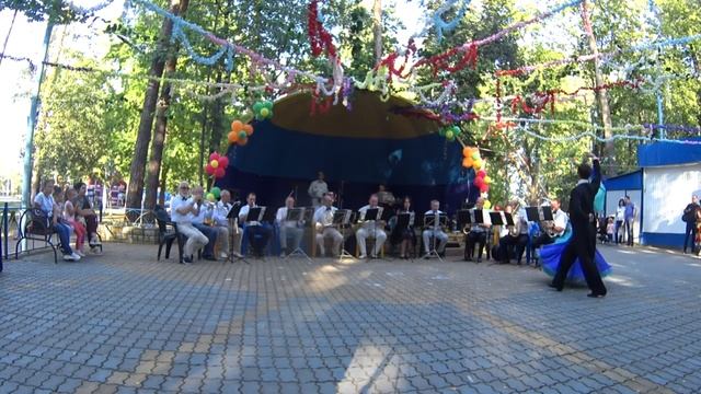В городском саду - оркестр "Возрождение", парк г. Раменское, 2018