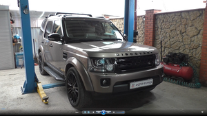 Замена масла в раздатке на Land Rover Discovery 4 3,0 Ленд Ровер Дискавери 4 2015