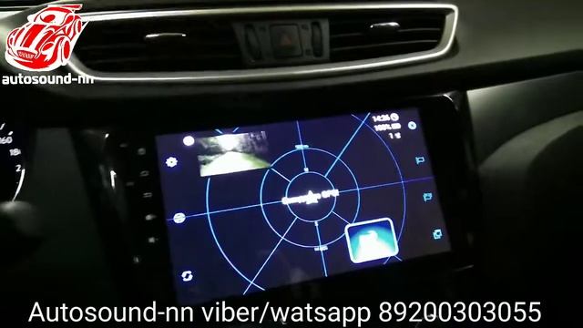 Штатная магнитола Nissan X-trail (2014+)10" android 6.0 смотреть онлайн