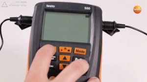 Testo 549/550/557. Базовые настройки