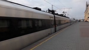 Отправление поезда Харьков - Киев, ст. Харьков-Пасс., 13.09.2018г.