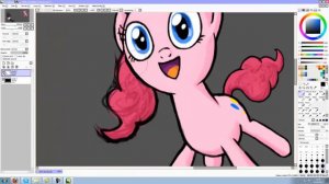 Speed Painting - Pinkie/Pinkamena Pie Wallpaper