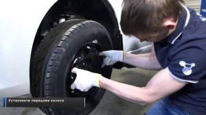 Установка брызговиков Rival на Volkswagen Polo