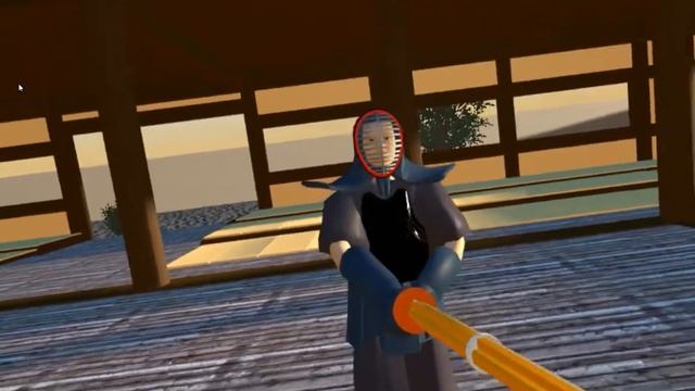 Kendo VR - Way of the Sword (unreleased title) Suburi challenge!! смотреть онлайн