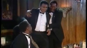 Беседа чемпионов Мохаммед Али, Джордж Форман, Джо Фрейзер, Кен Нортон