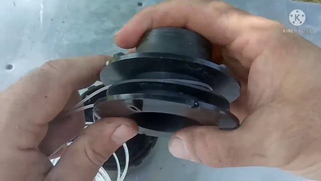 Как намотать леску на шпулю или катушку электро косы, электро триммера