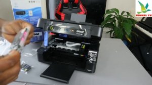How to Install Ink Cartridges on Epson Printer Epson XP-2200 Wireless Printer