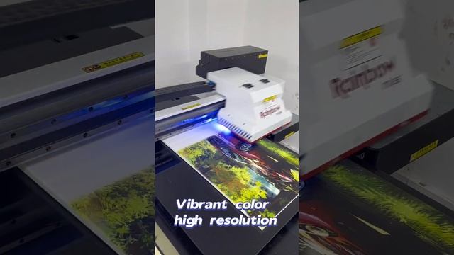 UV Printing Canvas 10 mins Job——this actually sell!