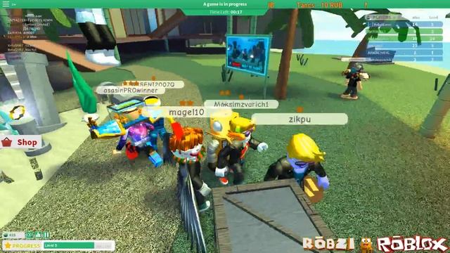 ПЕРВЫЙ СТРИМ ROBZI в РОБЛОКС с ПОДПИСЧИКАМИ! смотреть онлайн