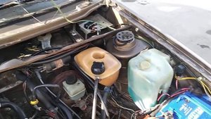 Фольксваген Джетта, 1986, работа двигателя, автосервис Автош Гараж