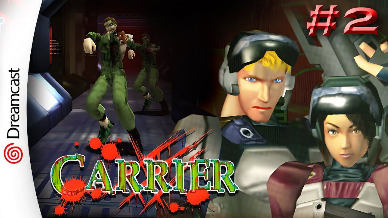 Carrier (2000) клон Resident Evil Прохождение #2 (Sega DreamCast) смотреть онлайн