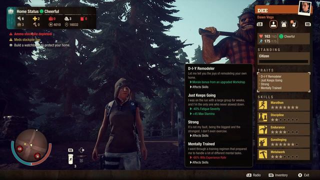 Get a survivor who can beat the game WITHOUT A BASE OR COMMUNITY! State of Decay 2 смотреть онлайн