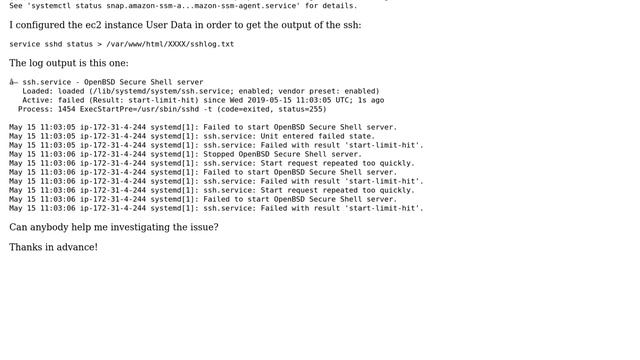 DevOps & SysAdmins: Not able to ssh after reboot on aws ec2 instance "Connection timed out" смотреть онлайн