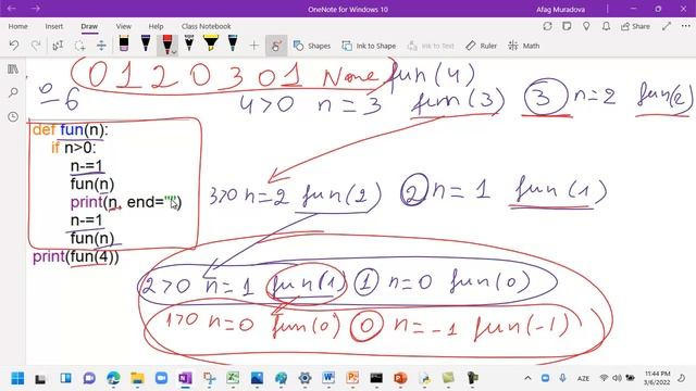 Python Dərs 15-Rekursiv funksiyaların davamı- II hissə смотреть онлайн