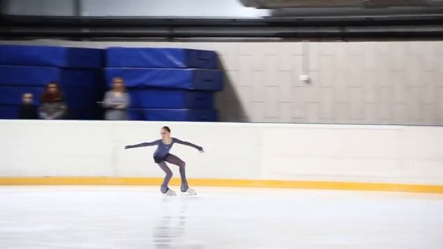 Камила Валиева Первенство Москвы 2019 КП мл. в.