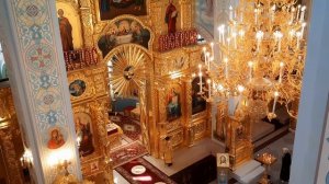 "Херувимская песнь"  (Г. Н. Лапаев). Регент Ирина Филатова.