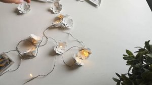 НЕ ВЫБРАСЫВАЙТЕ яичные лотки.Идея поделки из яичных лотков.Светильник своими руками.