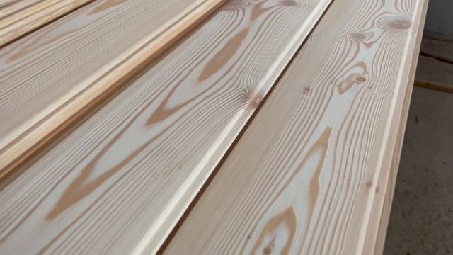 Вагонка из лиственницы АВ 14х110 брашированная смотреть онлайн