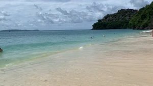 Kantary Bay. Волны на пляже на Cape Panwa Hotel (15.06.2019)