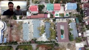 Мадрид Парк 2 с воздуха. Обзор территории, пляжа // Мадрид парк 2 - квартира в Сочи для отдыха.