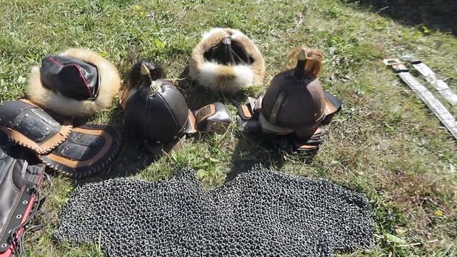 Реконструкция древней амуниции воина смотреть онлайн