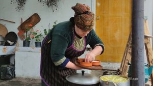 GRANDMA COOKING UNIQUE FOODS IN OUR VILLAGE | DAILY RELAXING VILLAGE LIFE