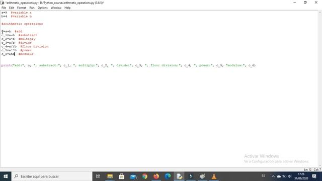 FAST PYTHON FOR DUMMIES-ARITHMETIC OPERATIONS-BASIC BEGINNERS FUNDAMENTAL