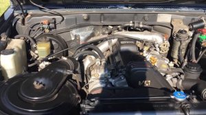 1995 Toyota Land Cruiser Prado KZJ78 Diesel Engine Idling