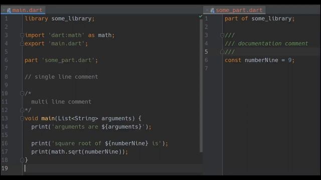Structure of a basic Dart Program in Dart Programming Language смотреть онлайн