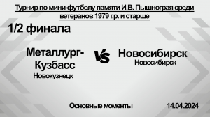 Металлург-Кузбасс (Новокузнецк) - Новосибирск (Новосибирск). Основные моменты