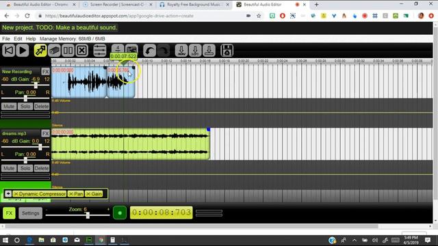 Tech Tool: Beautiful Audio Editor (Chrome) смотреть онлайн