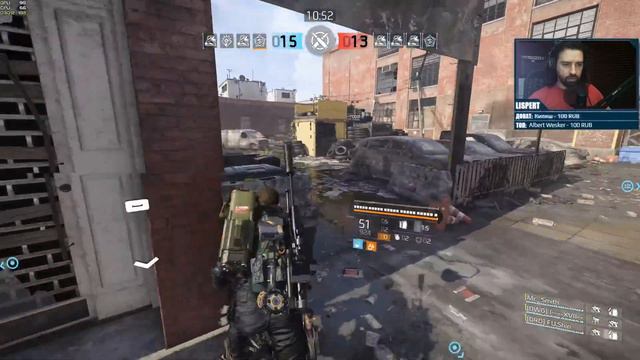 Division 2 стрим:  Темная зона / Конфликт