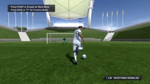 Fifa 13 Practise Arena - Cristiano Ronaldo - Freestyle