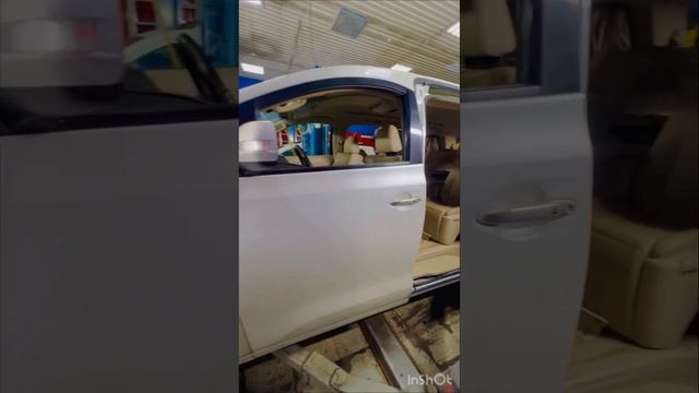 Промывка автокондиционера от стружки Тойота Альфард. Toyota Alphard замена компрессора кондиционера