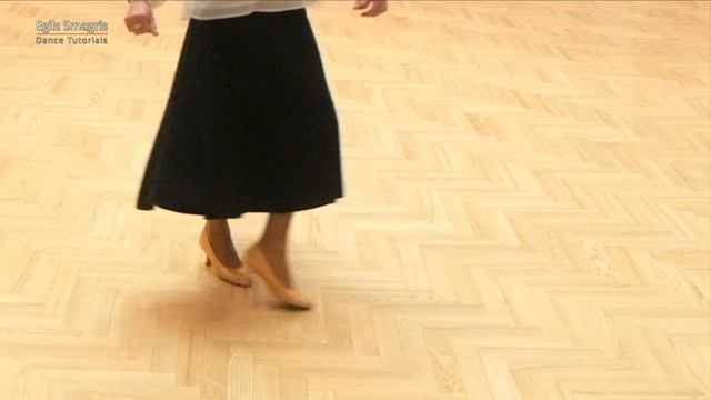How to Dance Social Foxtrot | Basic Lesson for Beginners смотреть онлайн