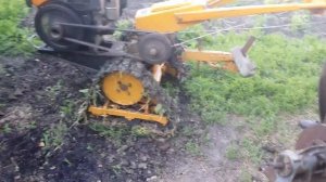 Мотоблок на гусеницах