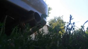 Прямоточный глушитель HKS звук на двигателе SR20DE на Nissan Primera P11