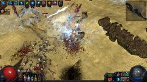 Path of Exile - Testing Iron Reflexes on 15% phys reflect map (Duelist Reave Build)