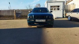 Обновленный вид бампера ауди 80